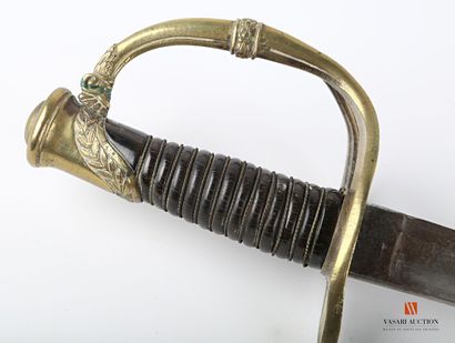 null Saber model 1821 for infantry officer, blade slightly curved of 75,5 cm, with...