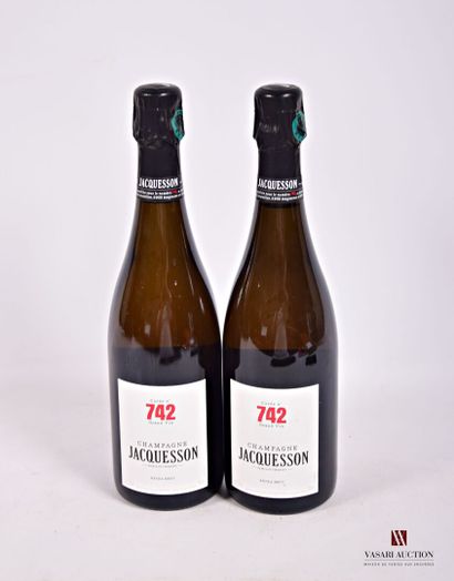 2 Bouteilles	Champagne JACQUESSON Extra Brut...