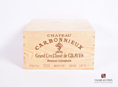 null 6 Bouteilles	Château CARBONNIEUX	Graves GCC	2015

	CBO NI.