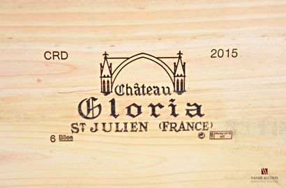 null 6 Bouteilles	Château GLORIA	St Julien GCC	2015

	CBO NI.