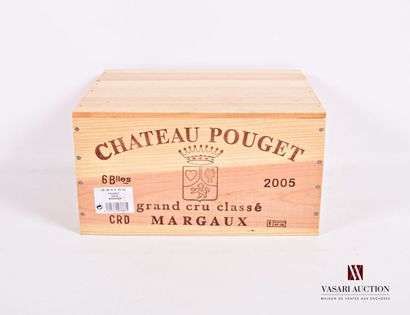 null 6 Bouteilles	Château POUGET	Margaux GCC	2005

	CBO NI.