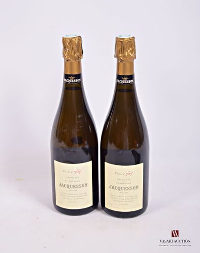 2 Bouteilles	Champagne JACQUESSON Extra Brut...