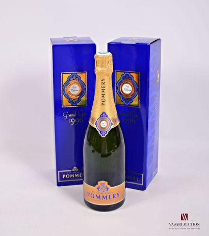 null 2 Bouteilles	Champagne POMMERY Brut Millésimé		1996

	Présentation et niveau,...