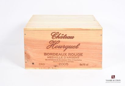 null 6 Bouteilles	Château HOURQUET	Bordeaux	2005

	Médaille d'Argent à Bordeaux....