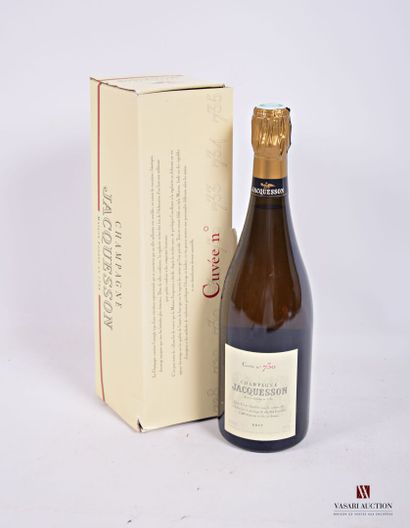 null 1 Bouteille	Champagne JACQUESSON Brut Cuvée n°730		

	Dégorgement 1er Trimestre...