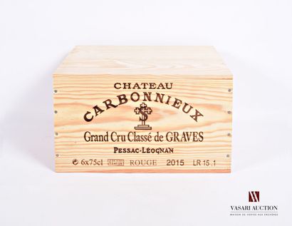 null 6 Bouteilles	Château CARBONNIEUX	Graves GCC	2015

	CBO NI.