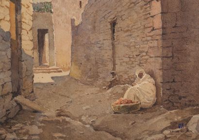 null AUDOUIN Louis (1883-1968)

Mosquée d'Aïn Sefra

Aquarelle sur papier

Signée...