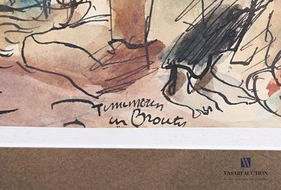 null BROUTY Charles (1897-1984)

Scène animée à Timimoun

Aquarelle

28 x 37 cm à...