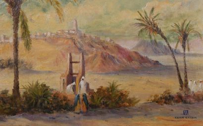null LOUCHE C. A. (XXth century)

Well in Melika M'Zal

Oil on canvas

Signed lower...