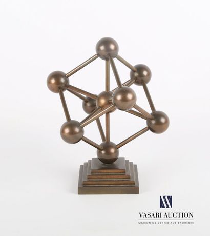null Modern school

Atomium

Bronze with brown patina

Square base with steps.

Height...