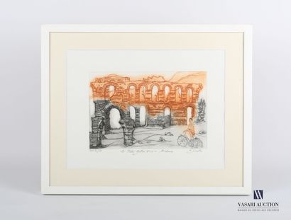 null GAULTIER Bertrand (born in 1951)

The Gallien Palace 

Etching

Numbered 7/40...