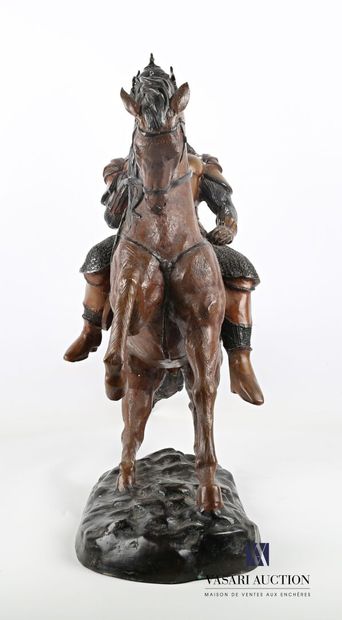 null ANONYME

Guerrier celte à cheval

Bronze à double patine

Début XXème siècle

(quelques...