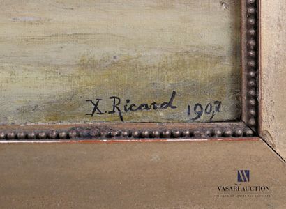 null RICARD X. (XIX-XXth century)

Bab-el-Sahara

Oil on cardboard

Signed and dated...
