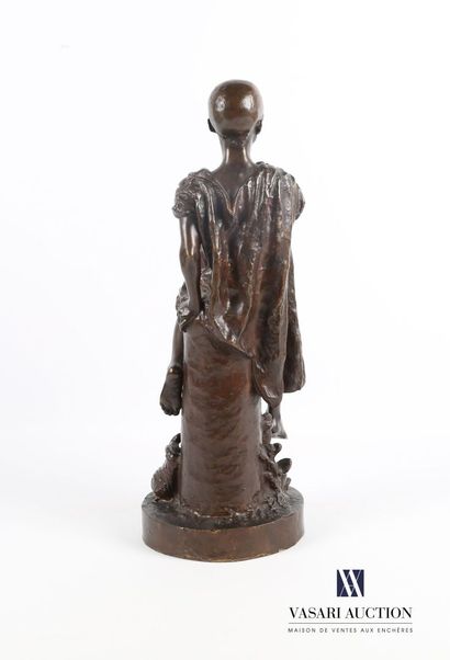 null THUBERT Paul (1847-1933)

Algerian orange merchant

Sculpture in bronze with...