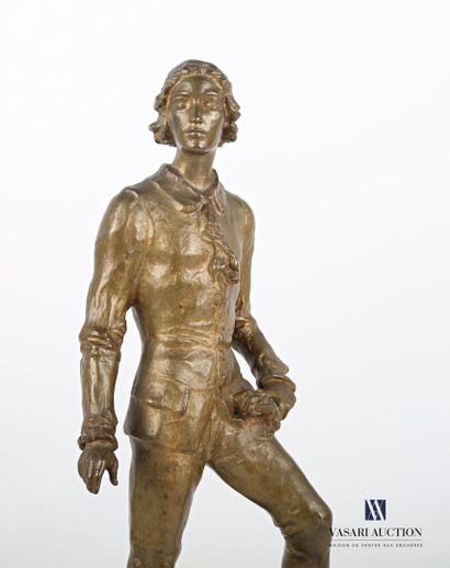 null ELDH Carl Johan (1873-1954)

Jeune homme au bouquet de fleur

Bronze à patine...