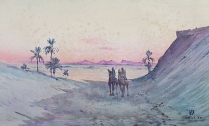 null ROY A.

Plain of the Zousfana

Watercolor on paper

signed and titled lower...