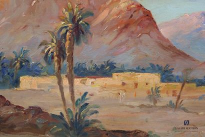 null FÉNASSE Paul (1899-1976)

Oasis dans le sud de l'Algérie

Huile sur toile

Signée...