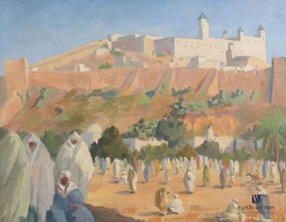 null Orientalist school of the XXth century

Fortified City

Oil on canvas

Signed...
