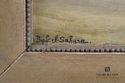 null RICARD X. (XIX-XXème siècle)

Bab-el-Sahara

Huile sur carton

Signée et datée...