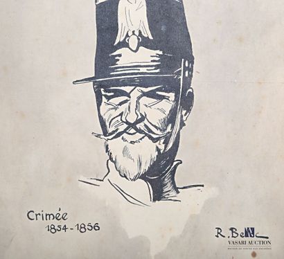 null BELLOC Raymond (1822-1896)

Two portraits of officers: Crimea 1854-1856 and...