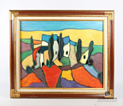 null GILLET Max (XX, XXI century)

Landscape with cypresses

Oil on canvas

Signed...