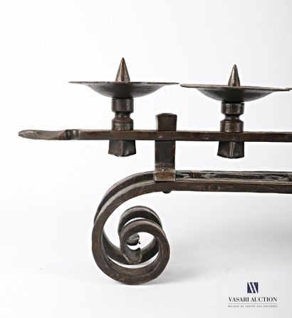 null BROUSSARD Marcel (1905-1991)

Wrought iron candle holder with five lights 

Height...