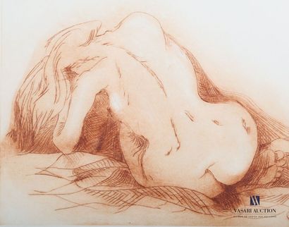null GAULTIER Bertrand (born in 1951)

Sensual

Drypoint

Numbered 10/40 - Titled...