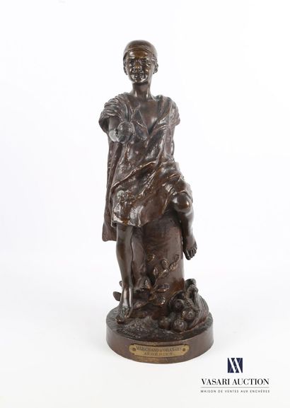 null THUBERT Paul (1847-1933)

Marchand d'oranges Algérien

Sculpture en bronze à...