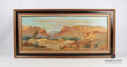 null FÉNASSE Paul (1899-1976)

Oasis dans le sud de l'Algérie

Huile sur toile

Signée...