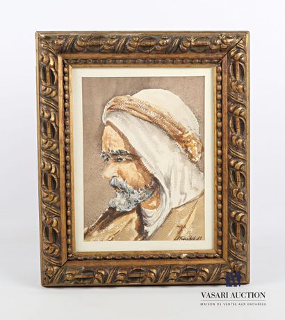 null TROMBIK (XXth century)

Man with a turban

Watercolor on paper

Signed lower...