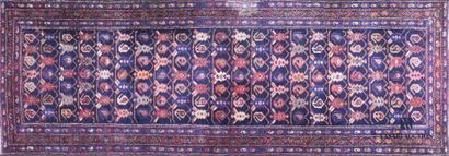null Hamadan carpet (cotton warp and weft, wool pile), Northwest Persia, ca. 1930-1940

301...