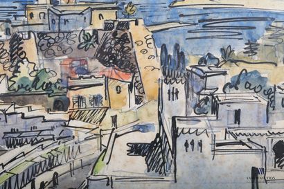 null SLOAN Franck (1900-1984)

View of Tangier

Mixed media 

Signed, located and...