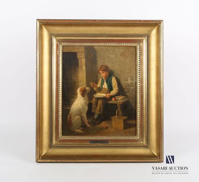 null LASSALLE Emile (1813-18671)

Young boy and his spaniel 

Oil on panel 

Signed...