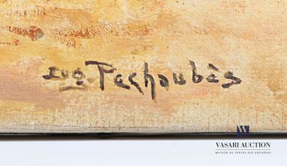 null PÉCHAUBES Eugène (1890-1967)

Cavaliers arabes chargeant

Huile sur toile

Signée...