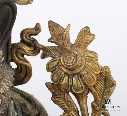 null ASIA

Goddess Tara in bronze with double patina on a lotus flower base

Height...