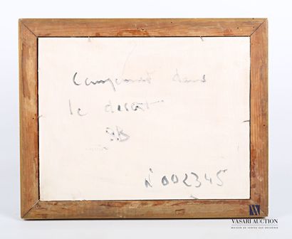 null RETAUX Bruno (born in 1947)

Camp in the desert

Oil on panel

Signed lower...