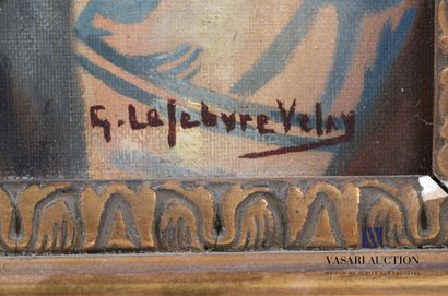 null LEFEBVRE-VELAY Charles G. (1885-?)

Femme kabyle

Huile sur toile

Signée en...