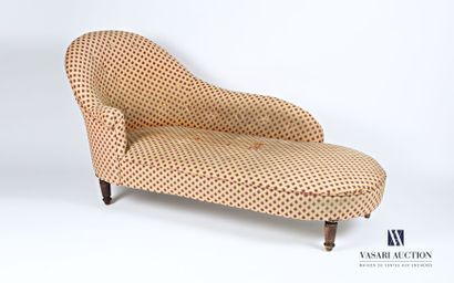 null Meridian in natural wood, the curved backrest, the armrest in scroll, it rests...