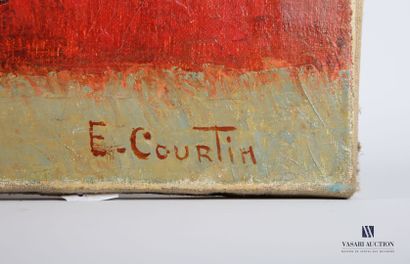 null COURTIN Émile (1923-1997)
Paysage de la Roche
Huile sur toile
Signée en bas...
