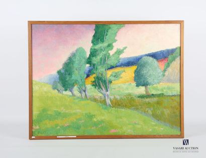 null COURTIN Émile (1923-1997)
Landscape of Grouet (Perche) - 1977
Oil on canvas
Signed...