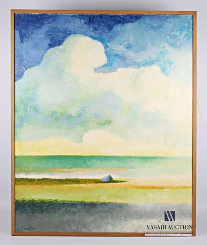 null COURTIN Émile (1923-1997)
The Immensity - 1974/75
Oil on canvas
Signed lower...