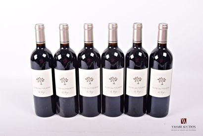 null 6 bouteilles	CLOS DES FIGUIERS "Le Rouge"	Côtes de Duras	2009
	Et. à peine tachées....