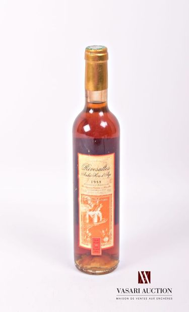 null 1 x 50 cl VDN RIVESALTES Amber Hors d'Age mise coop 1988
	Et. a little stained....
