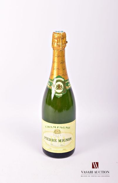 null 1 bottle Champagne PIERRE MIGNON Brut 1995
	Et. excellent. N: 1 cm.
