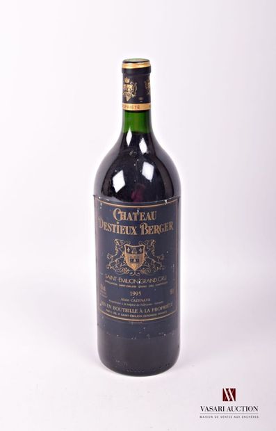null 1 magnum Château DESTIEUX BERGER St Emilion GC 1995
	And. a little faded and...