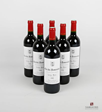 null 6 bouteilles	CLOS DES DEMOISELLES	Listrac	1998
	Présentation et niveau, imp...