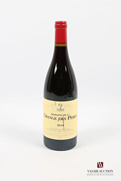 null 1 bottle PAYS D'HÉRAULT put Domaine de la Grange des Pères 2014
	Et. a little...