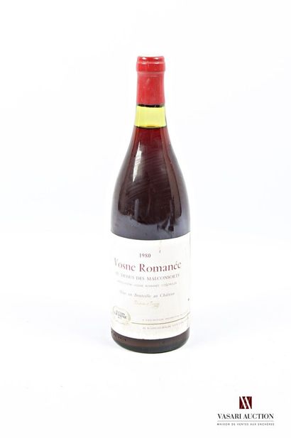null 1 bottle VOSNE ROMANÉE Au Dessus des Malconsorts mise Y. Masson 1980
	And. stained...