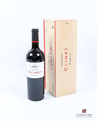 null 1 bouteille	Château CLINET	Pomerol	2015
	Présentation et niveau impeccables....