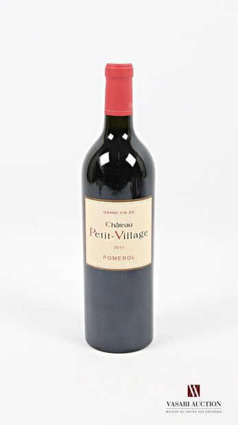 1 bouteille	Château PETIT VILLAGE	Pomerol	2011
	Et....